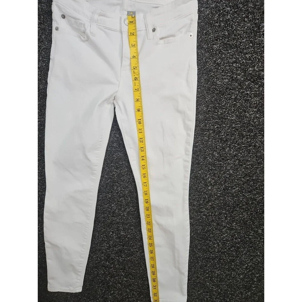Gap High Rise Cigarette Ankle Jeans 25 Regular 14/32 T